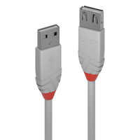 4002888367158 - Anthra Line - USB-Kabel - USB (M) zu USB (M) - USB 20 - 5 m - rund