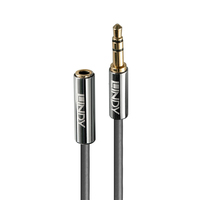 Lindy 35326 Audio-Kabel 0,5 m 3.5mm Anthrazit