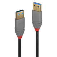 Lindy 36750 USB Kabel USB 3.2 Gen 1 (3.1 Gen 1) 0,5 m USB A Schwarz - 36750