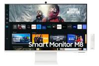 Samsung Smart Monitor M8 LS32CM801ULXZX monitor de computadora 81.3 cm (32") 3840 x 2160 Pixeles 4K Ultra HD LED Blanco