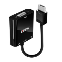 4002888382854 - LINDY HDMI   VGA Adapterkabel HDMI-A Stecker VGA 15pol Buchse 010 m Schwarz 38285 HDMI-Kabel