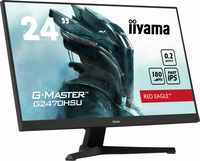 iiyama G-MASTER G2470HSU-B6 écran plat de PC 60,5 cm (23.8&quot;) 1920 x 1080 pixels Full HD LCD Noir