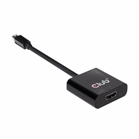 8719214470982 - club3D CAC-2170 Mini-DisplayPort Adapter [1x Mini-DisplayPort Stecker - 1x HDMI-Buchse] Schwarz