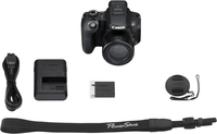 Canon PowerShot SX70 HS 1/2.3&quot; Appareil photo Bridge 20,3 MP CMOS 5184 x 3888 pixels Noir