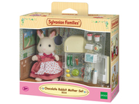 Sylvanian Families La maman lapin chocolat et réfrigérateur