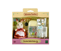 Sylvanian Families La maman lapin chocolat et réfrigérateur