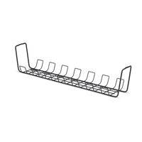 Startech.COM Under Desk Cable Management Tray, Screw-ON Installation, TAA, 5 YR