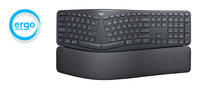 Logitech Ergo K860 clavier RF sans fil + Bluetooth Français Graphite