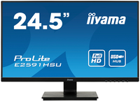 iiyama iiyama ProLite E2591HSU-B1 LED display 62,2 cm (24.5 Zoll) 1920 x 1080 Pixel Full HD Schwarz https://images.icecat.biz/img/gallery_lows/65334038_9347223646.jpg