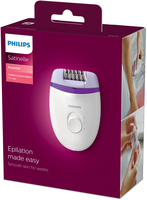 Philips Satinelle Essential Épilateur compact sur secteur, pour les jambes