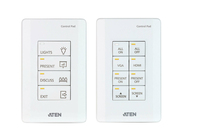 Aten 8 Button Control PAD With 1 Gang US Wall Plate