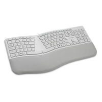 Kensington Dual Wireless Ergo Keyboard - Grey