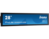 iiyama iiyama S2820HSB-B1 Signage-Display Digital Beschilderung Flachbildschirm 71,1 cm (28 Zoll) LCD 1000 cd/m² Schwarz 24/7 https://images.icecat.biz/img/gallery_lows/67426961_4953792672.jpg