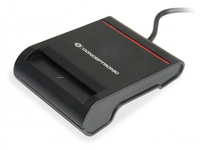 Conceptronic SCR01B Smart-Card-Lesegerät USB USB 2.0 Schwarz - SCR01B