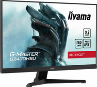 iiyama G-MASTER G2470HSU-B6 écran plat de PC 60,5 cm (23.8&quot;) 1920 x 1080 pixels Full HD LCD Noir