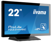 iiyama iiyama ProLite T2234MSC-B6X Computerbildschirm 54,6 cm (21.5") 1920 x 1080 Pixel Full HD LED Touchscreen Schwarz https://images.icecat.biz/img/gallery_lows/68930726_2203796687.jpg