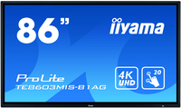 iiyama iiyama ProLite TE8603MIS-B1AG Computerbildschirm 2,18 m (86") 3840 x 2160 Pixel 4K Ultra HD Touchscreen Multi-Nutzer Schwarz https://images.icecat.biz/img/gallery_lows/69995394_1267697122.jpg