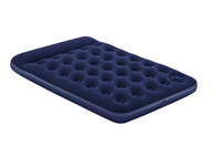 Bestway Matelas gonflable 2 places avec pompe à pied intégrée 191 x 137 x 28 cm