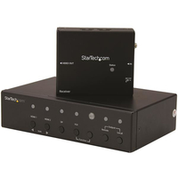 Startech.COM VGA Displayport AND Hdmi Over CAT5E Hdbaset Extender Switch 2 YR