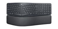 Logitech Ergo K860 for Business teclado Oficina RF inalámbrico + bluetooth QWERTY Español Grafito