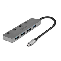 Lindy 43383 Schnittstellen-Hub USB 3.2 Gen 1 (3.1 Gen 1) Type-C 5000 - 43383