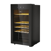 Haier Wine Bank 50 Serie 3 HWS34GGH1 Refroidisseur de vin compresseur Pose libre Noir 34 bouteille(s)