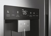 Haier SBS 90 Serie 5 HSW59F18EIMM frigo américain Pose libre 601 L E Platine, Acier inoxydable