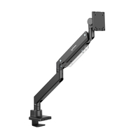Manhattan 462594 soporte para pantalla plana 144.8 cm (57") Escritorio Negro