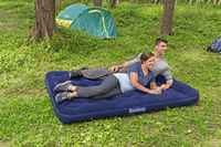 Bestway Matelas gonflable 2 places avec pompe à pied intégrée 191 x 137 x 28 cm