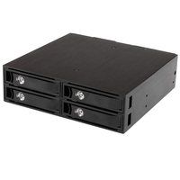 Startech.COM 4-BAY Mobile Rack Backplane FOR 2.5IN Sata/SAS Drives 5-15MM 2 YR