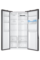 Haier SBS 90 Serie 3 HSR3918EWPG frigo américain Autoportante 521 L E Argent