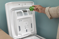 Candy TCA473D3-S machine à laver Charge par dessus 7 kg 1400 tr/min Blanc