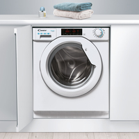 Candy Smart Inverter CBW 48TWME-S machine à laver Charge avant 8 kg 1400 tr/min A Blanc