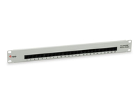 Equip 25-Port Cat.3 RJ45 ISDN Patch Panel, hellgrau - 125296