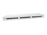 Equip 24-Ports Cat.6 Geschirmtes Patch Panel, Hellgrau