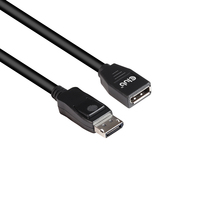 8719214471316 - club3D DisplayPort Verlängerungskabel DisplayPort Stecker DisplayPort Buchse 200 m Schwarz CAC-1022 DisplayPort-Kabel