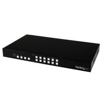 Startech 4x4 HDMI Matrix Switch with Picture-and-Picture Multiviewer or Vid ...