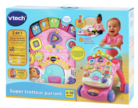VTech Super Trotteur Parlant 2 En 1 Rose