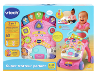 VTech Super Trotteur Parlant 2 En 1 Rose