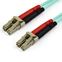 StarTech.com Cable de 10 m de Fibra Óptica Dúplex Multimodo OM4 LC a LC