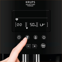 Krups Arabica YY3074FD machine à café Entièrement automatique Machine à expresso 1,7 L