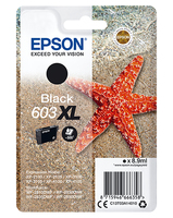 Epson Ink Cartridges, 603XL, Starfish, Singlepack, 1 x 8.9 ml Black, XL