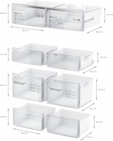 Bosch Serie 6 KFN96APEA frigo américain Autoportante 605 L E Métallique, Argent