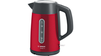 Bosch TWK4P434 Wasserkocher 1,7 l 2400 W Schwarz, Rot