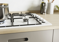 Candy CHW640WLW Blanc Intégré (placement) 60 cm Gaz 4 zone(s)