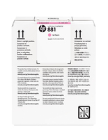 HP Cartucho de tinta de látex magenta claro 881 de 5 litros