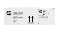 HP 881 Cyan/Black Latex Printhead cabeza de impresora Inyección de tinta térmica