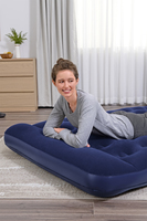 Bestway Matelas gonflable 2 places avec pompe à pied intégrée 191 x 137 x 28 cm