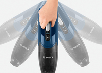 Bosch Serie 2 BCHF2MX20 aspirateur balai et balai électrique Sans sac Bleu