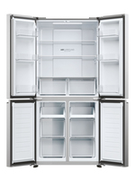Haier Cube 83 Serie 3 HCR3818ENMM frigo américain Autoportante 467 L E Acier inoxydable